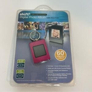 Digital Photo Album Keychain 60‎ photo Capacity NEW